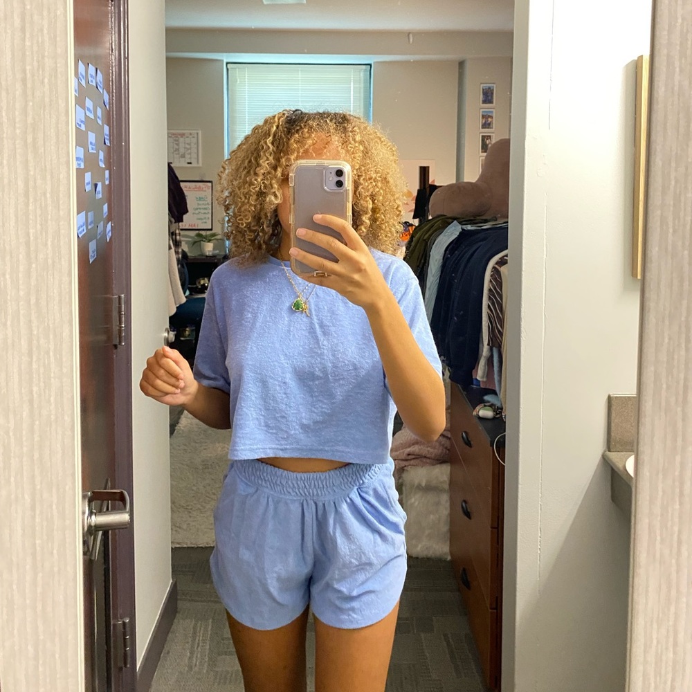 2 piece terry cloth set
